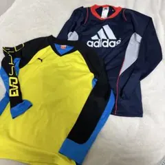 adidas/Puma 長袖サッカーウェアセット　150