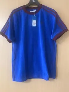 限界値　アディダス　半袖Tシャツ　ブルーパープルライン　定価より12％OFF