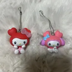 TWICE✖️マイメロディ（SANA）キティ（MOMO）カプセルトイ 2個セット