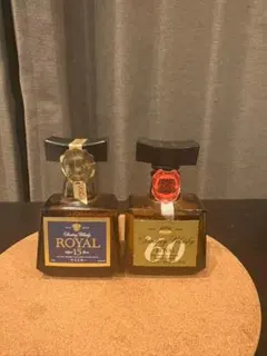 Suntory Whisky ROYAL 15年 60 ミニボトル 2本セットのサムネイル