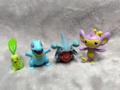 ポケモン スケールワールド エイパム チコリータ ワニノコ フカマル