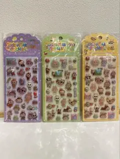 ★大人気★ ラブブ　シール ぷくぷく 3d ぷっくりシール ラブブシール