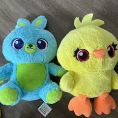 トイストーリー　ダッキー＆バニー　ぬいぐるみ　2つセット