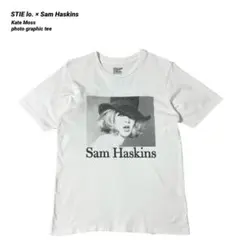 STIE lo. × Sam Haskins ケイトモス フォトプリント Tee