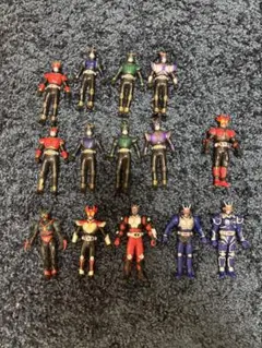 中国限定 仮面ライダー ソフビ フィギュア 6点セット 海外正規品