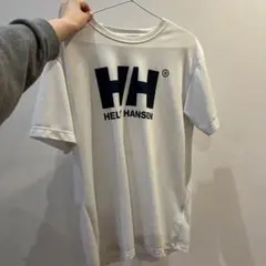 HELly HANSEN ロゴ入り Tシャツ ホワイト