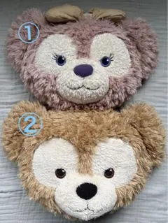 限定価格‼️ディズニー　ダッフィ　シェリーメイ　ぬいぐるみクッション♡