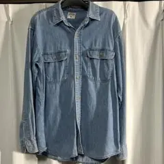 Levi's リーバイス デニムシャツ 長袖 ライトブルー レディースMのサムネイル