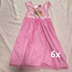 Disney Princess ドレス ピンク 6/6X
