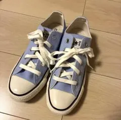 美品 CONVERSE ALLSTAR ローカット 水色(ライトブルー)