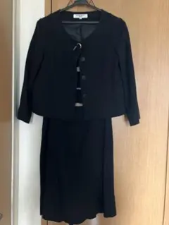 NATURAL BEAUTY BASIC ブラック セットアップノーカラー