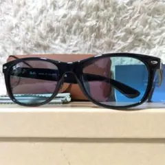 極美品 付属品完備 RayBan RB2132-F 601/64 サングラス 黒