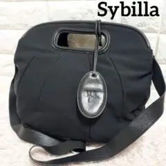 美品 Sybilla シビラ 2way ナイロンショルダーバッグ ハンドバッグのサムネイル