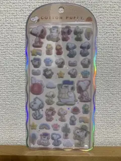 スヌーピーブラザーズ　コットンパフィーシール正規品
