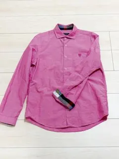 Mサイズ BLACK LABEL CRESTBRIDGE 長袖シャツ ピンクのサムネイル