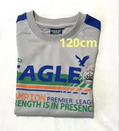 EAGLE プリント Tシャツ 120cm グレー