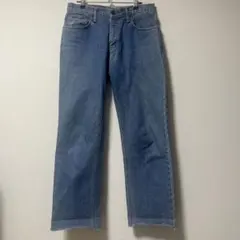 EDWIN E404 日本製 ストレートデニム W30 革パッチ 定番デニム