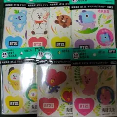 BTS BT21 ステッカーセット 全7種セット