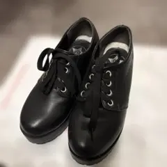 厚底ブーツ attagirl ブラック S