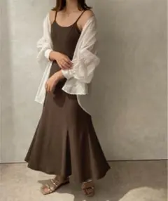 【apres jour clair】マーメイドキャミワンピ―ス　限定