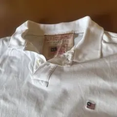 ポロジーンズ　ホワイトポロシャツ　ラルフローレン