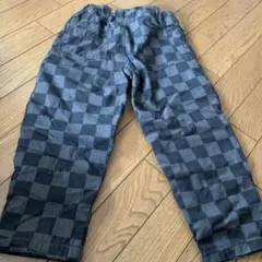 裏起毛　100〜110 ブロックチェック