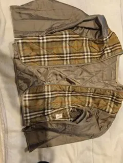 Burberry's チェック柄キルティングジャケット