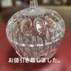 昭和レトロ　キャンディポット　スペースエイジ　ミッドセンチュリー　ガラス製　新品 昭和レトロ キャンディポット スペースエイジ ミッド