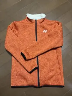 YONEX フリースジャケット オレンジ S ユニセックス