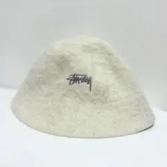 Stussy アイボリー バケットハット