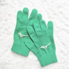 ミズノ 箱根駅伝 2023 オリジナル手袋 フリー MIZUNO 緑 非売品のサムネイル