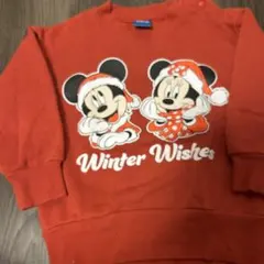 ミッキー ミニー トレーナー クリスマス