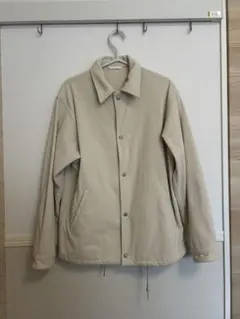 グリーンレーベル ベージュ白 コーデュロイ メンズ　ジャケット
