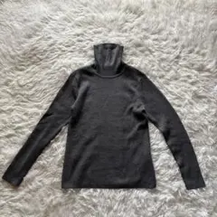 ef-de レディース 長袖ニット M ウール フランドル タートルネック