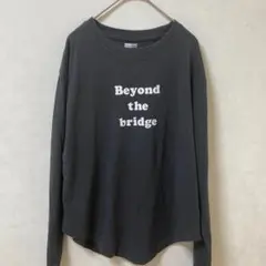 CIAOPANIC TYPY 黒いテキストTシャツ 長袖 Fサイズ レディース
