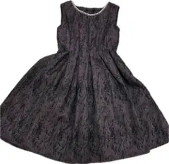 美品　ワインレッドノースリーブワンピース 【GALLARDA GALANTE】