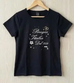 ellesse エレッセ Tシャツ Mサイズ フレンチスリーブ　ブラック ​のサムネイル