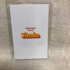 BTS Butter ランダム メッセージカード ジミン