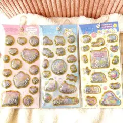 レア 新品正規品✿ すみっコぐらし　キラッとぷくぷくエアーシール 3枚セット
