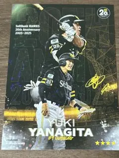 福岡ソフトバンクホークス　若鷹ガチャ　タカコレ　キラ　20周年　柳田悠岐