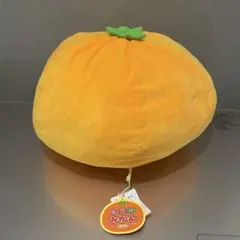 みかん型クッション オリジナルタグ付き