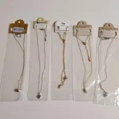 [ 値下げしました ] シンプルネックレス１０点セット