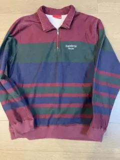 Supreme ラガースウェットシャツ ピンク - メルカリ