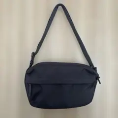 無印良品 撥水ショルダーバッグ チャコールグレー
