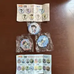 名探偵コナン　くら寿司　びっくらポン　景品3点　マグネット&缶バッジ