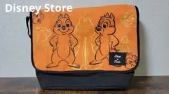 レア ☆ ディズニーストア チップとデール メッセンジャーバッグ 軽量バッグ