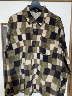 stussy コーデュロイシャツ