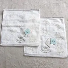 TOCCA 雪の結晶タオルハンカチ