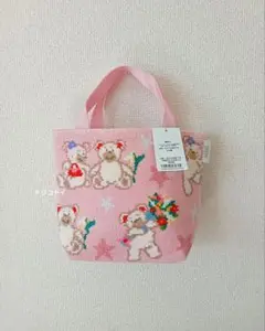 FEILER　フェイラー　リーベ＆リリア　ミニトートバッグ　ピンク　新品　未使用