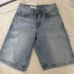 ZARA ショートデニムパンツ